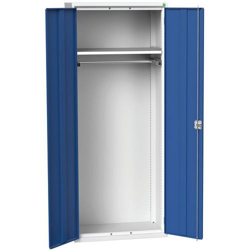 Kaappi suojavarusteille ja huoltoon Verso 2000x1050mm, 2 pylvästä – Bott