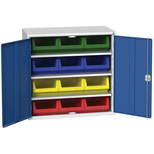 Kaappi Verso 1050x550x1000mm 12 laatikolla – Bott