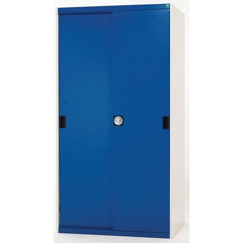 Vahva kaappi liukuovilla Cubio 1300x525x2000 mm – Bott