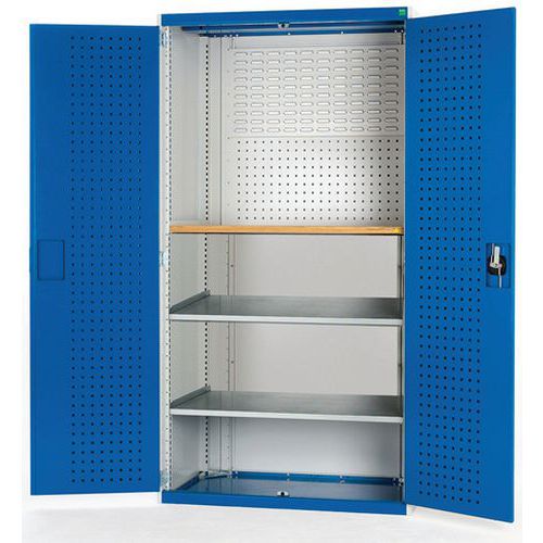 Kaappi Cubio med rei'itetyt ovet 1300x650x2000mm - Bott