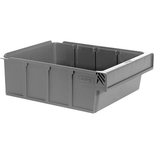 Varastolaatikko Greenology, 1,4-10,6 L, harmaa/sininen - PPS