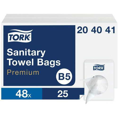 Tork hygieniapussit - 25 laatikon pakkaus Tork hygieniapussit - 25 laatikon pakkaus
