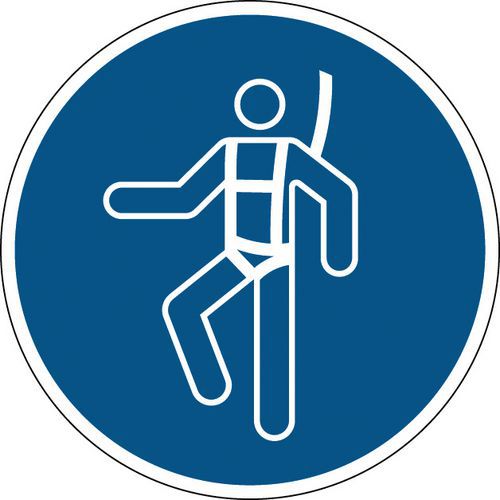 Merkki vaaditaan - Putoamissuojavaljaat pakolliset - Jäykät Merkki vaaditaan - Putoamissuojavaljaat pakolliset - Jäykät