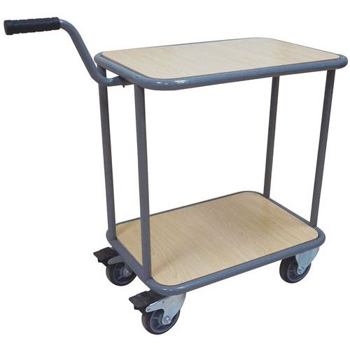Pöytävaunu 2 tasoa mini - 200 kg - Manutan Pöytävaunu 2 tasoa mini - 200 kg - Manutan