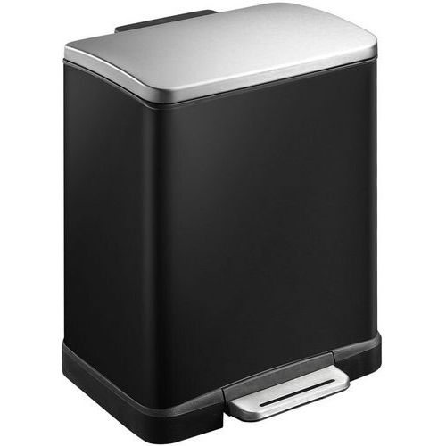 Roskakori polkimella Rectangular E-Cube 20L - ECO