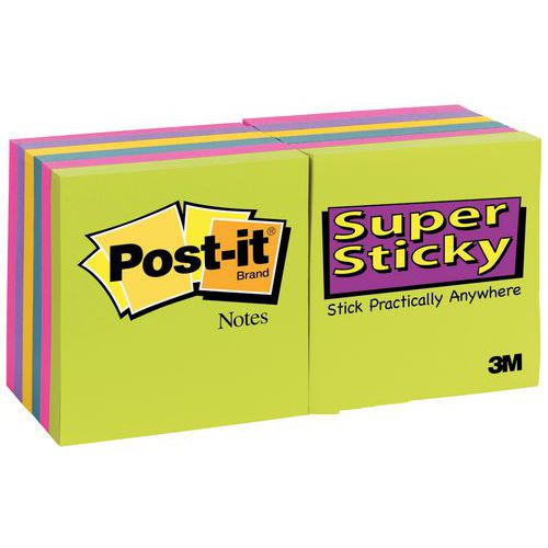 Post-it Super-Sticky Neon