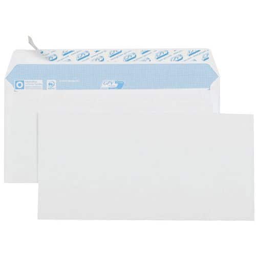 90 g:n valkoinen kirjekuori - 500 kpl:n laatikko