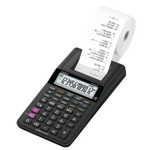 Laskin tulostimella - HR-8 RCE LCD 12 numeroa - Casio Laskin tulostimella - HR-8 RCE LCD 12 numeroa - Casio