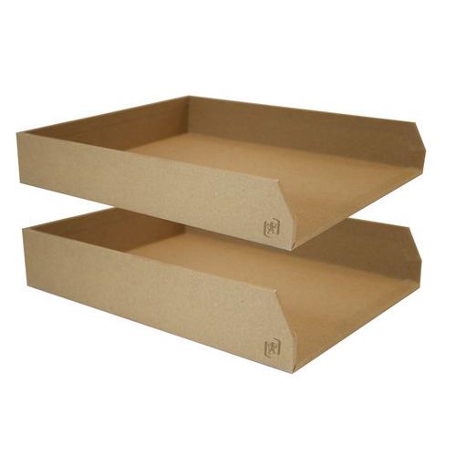 Pakkauksessa 2 kirjelaatikkoa A4+ Savana kraft - Oxford Pakkauksessa 2 kirjelaatikkoa A4+ Savana kraft - Oxford