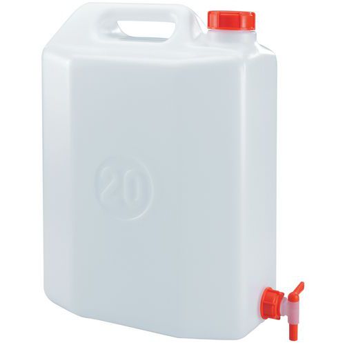Jerrykannu, jossa hana - 10 ja 20 l - Mobil Plastic