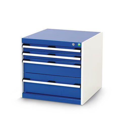 Verstaskaappi laatikoilla Cubio SL-667-3.1 – Bott