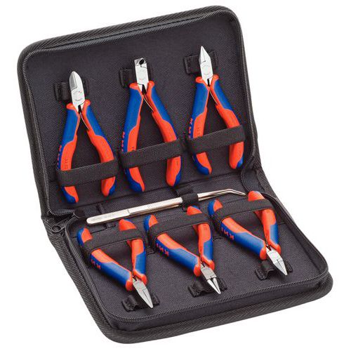 Elektroniikkapihdit - 7 kpl - Knipex Elektroniikkapihdit - 7 kpl - Knipex