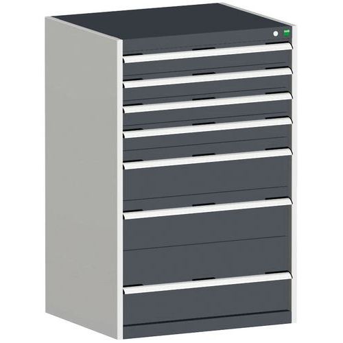 Kaappi laatikoilla Cubio - 1200x800x650mm - Bott