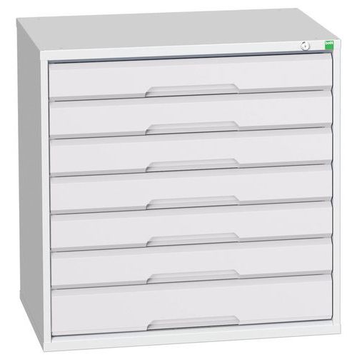 Laatikostokaappi Verso – 800mm – 7 laatikkoa – Bott