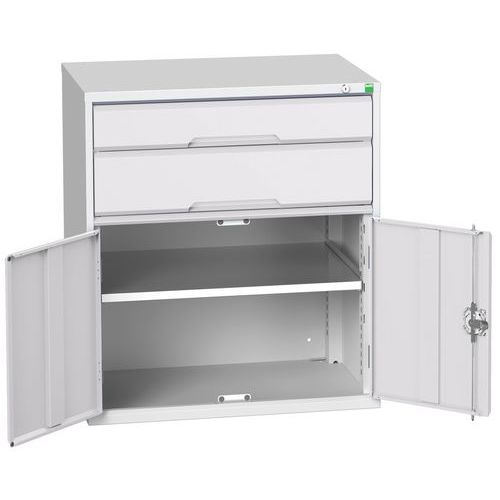 Laatikostokaappi Verso – 900mm – 2 laatikkoa – Bott