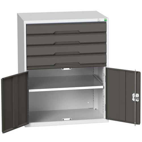 Laatikostokaappi Verso – 1000mm – 4 laatikkoa – Bott