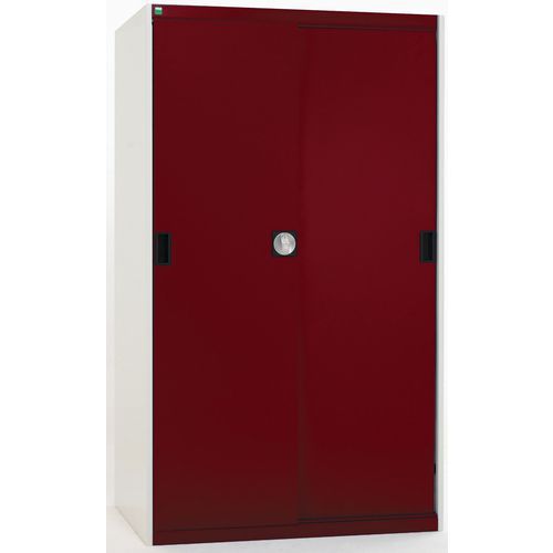 Kaappi läpinäkyvillä ovilla Cubio 1300x525x1200 mm – Bott