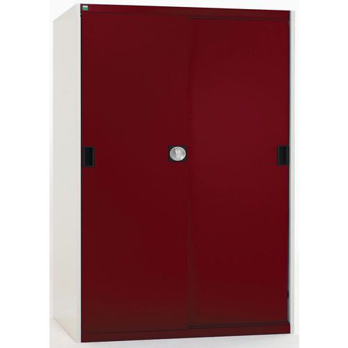 Vahva kaappi liukuovilla Cubio 1300x650x1600 mm – Bott