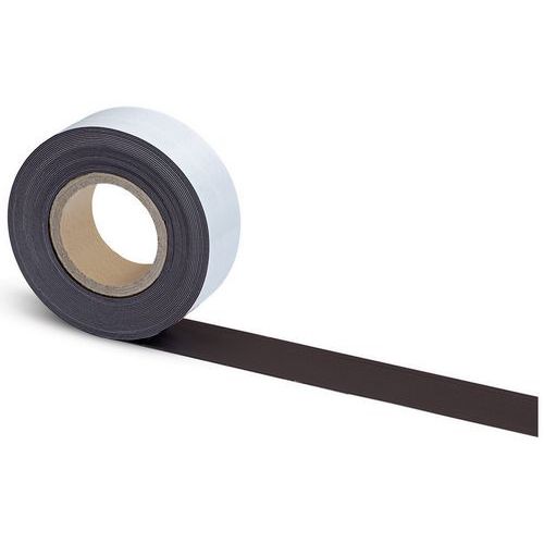 Itsekiinnittyvä musta magneettinauha - Leveys 1-10 cm - Maul