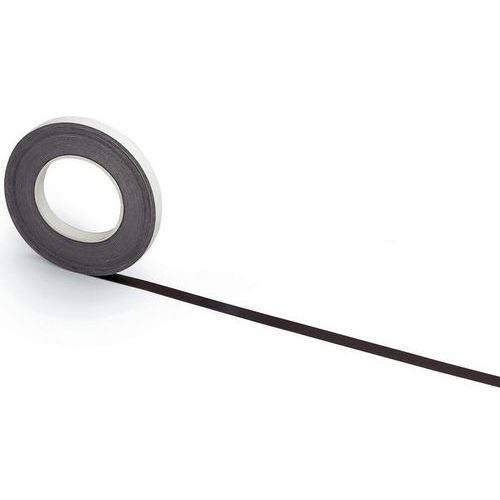 Itsekiinnittyvä musta magneettinauha - Leveys 1-10 cm - Maul