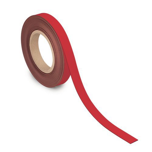 Kirjoitettava magneettinen merkintäteippi 10 mx 20 mm x 1 mm - Maul
