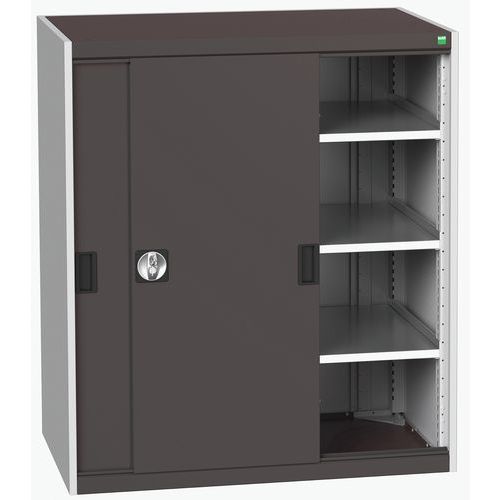 Vahva kaappi liukuovilla Cubio 1050x650x1200 mm – Bott