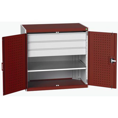 Vahva yhdistelmäkaappi Cubio 1050x650x1000 mm – Bott