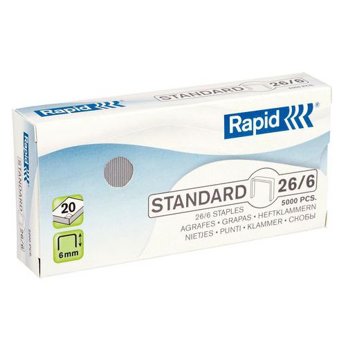 Nitojan niitit eri kokoja, 5000 kpl - Rapid