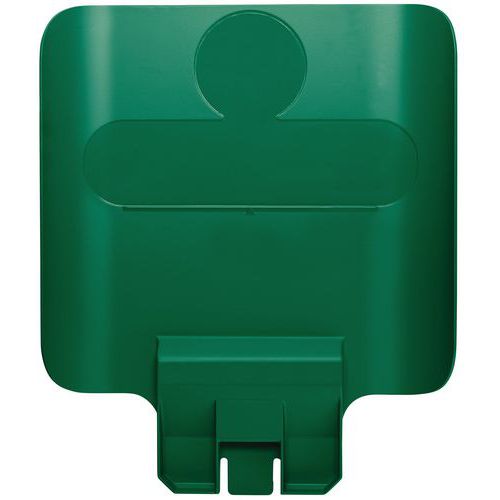 Kyltti Slim Jim Rubbermaid -kierrätysasemalle