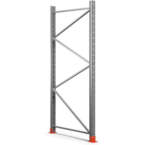 Omega-kuormalavahyllyn Päätyelementti - EAB