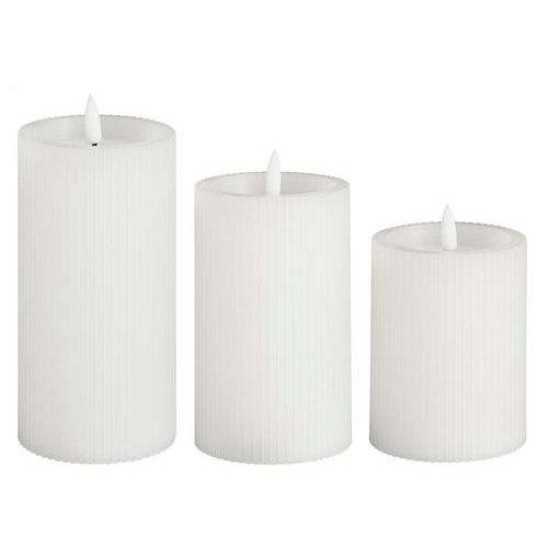 LED-valo Nuolet valkoinen 3-pakkaus ajastimella ja akulla LED-valo Nuolet valkoinen 3-pakkaus ajastimella ja akulla