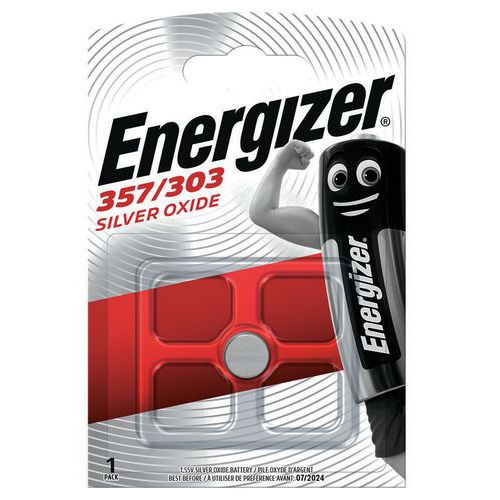357-303 Nappiparisto Hopeaoksidi – Energizer