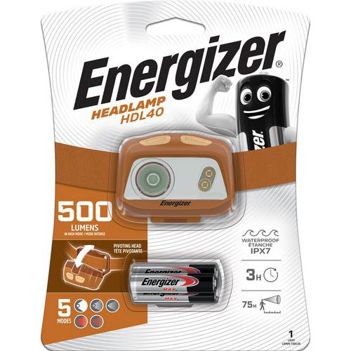 Ajovalaisin Hybrid HDL40 - 500 lumenia - Energizer