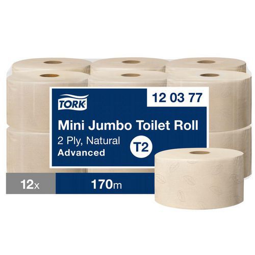 WC-paperi - Mini Jumbo - T2 Advanced - Tork WC-paperi - Mini Jumbo - T2 Advanced - Tork