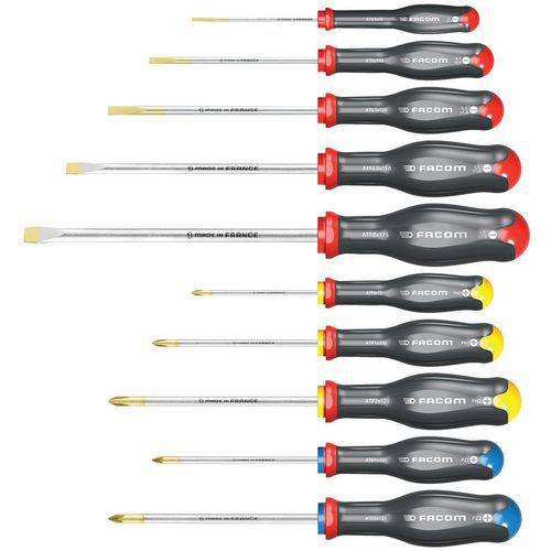 Ruuvimeisselisarja 10 osaa Protwist® - Facom Ruuvimeisselisarja 10 osaa Protwist® - Facom