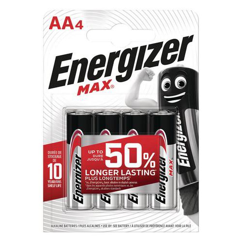 Max AA ‑paristot - 4 kpl:n pakkaus - Energizer