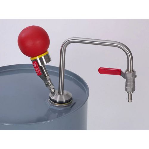 Käsipumppu liuottimille ja Käsipumppu liuottimille ja