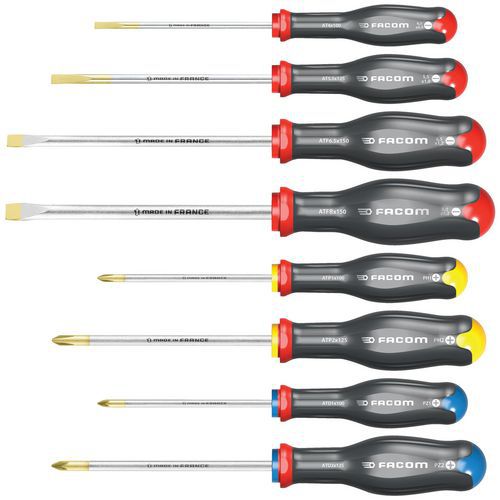 Ruuvimeisselisarja 8 osaa Protwist® - Facom Ruuvimeisselisarja 8 osaa Protwist® - Facom