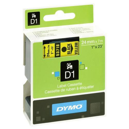 Tarrakirjoitinnauha Dymo D1, 24 mm Tarrakirjoitinnauha Dymo D1, 24 mm