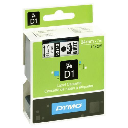Tarrakirjoitinnauha Dymo D1, 24 mm Tarrakirjoitinnauha Dymo D1, 24 mm