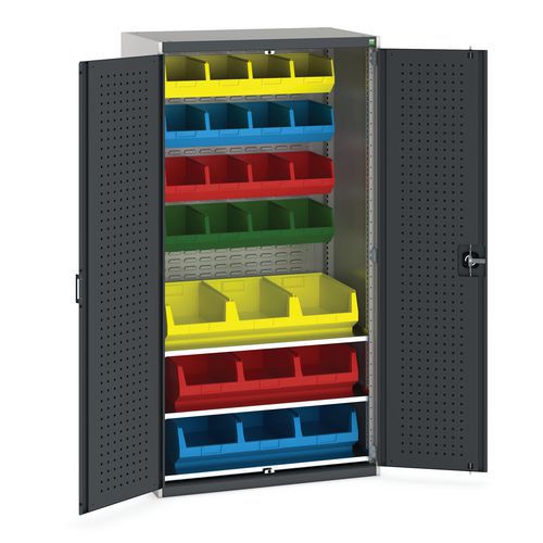 Kaappi 25 laatikkolla 1050x650x2000 mm – Bott