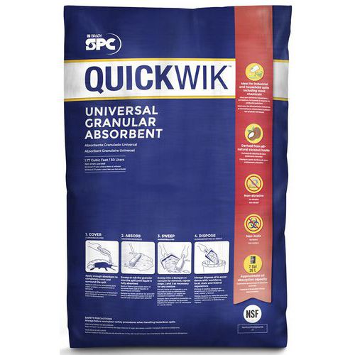 Imukykyiset rakeet Quickwik universaali - kookoskuitu - 50L - Brady Imukykyiset rakeet Quickwik universaali - kookoskuitu - 50L - Brady