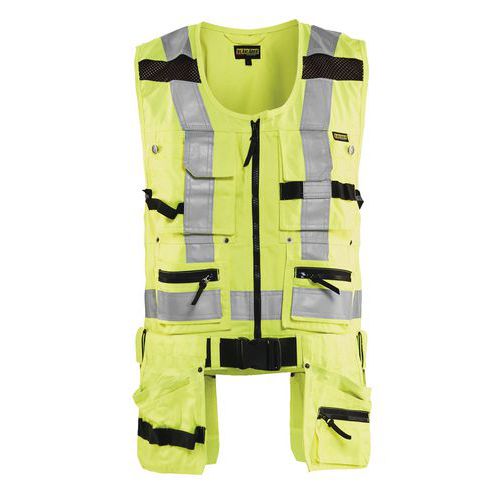 Highvis riipputaskuliivi Huomio keltainen - Blåkläder