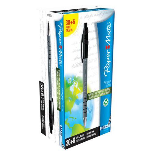 Sisäänvedettävä kuulakärkikynä Flexgrip Ultra - Papermate Sisäänvedettävä kuulakärkikynä Flexgrip Ultra - Papermate