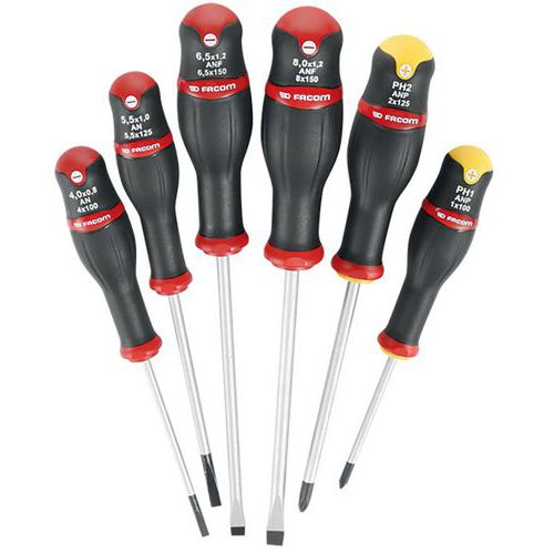 Ruuvimeisselisarja 6 osaa Protwist® - Facom Ruuvimeisselisarja 6 osaa Protwist® - Facom