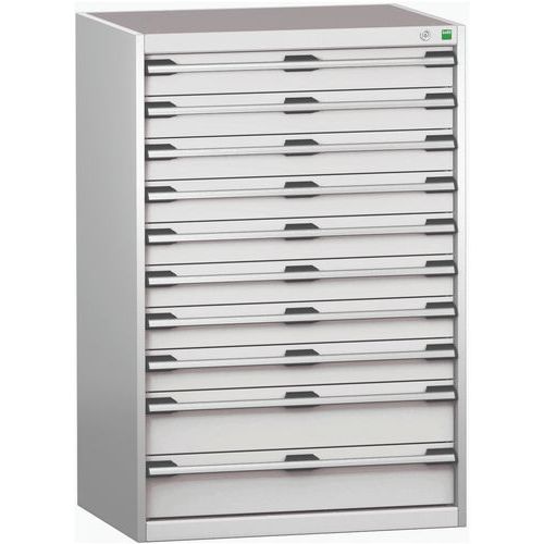 Kaappi 10 laatikolla SL-8612-10.4 raskaalle kuormalle - Bott