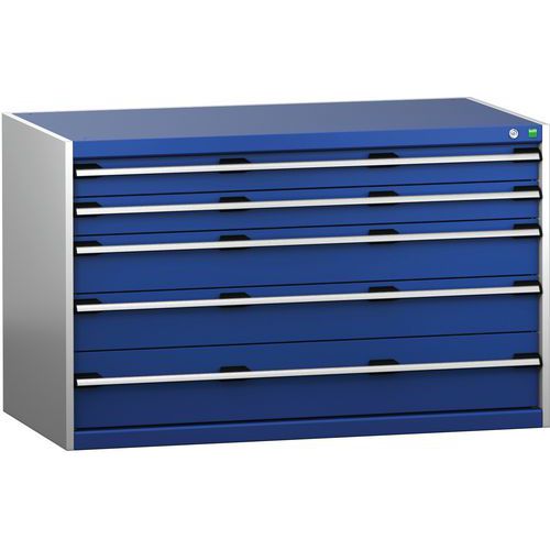 Laatikostokaappi SL-1378-5.2, 5 laatikkoa raskaalle kuormalle – Bott