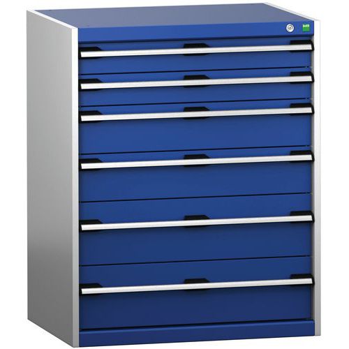 Kaappi 6 laatikolla SL-8610-6.2 raskaalle kuormalle - Bott