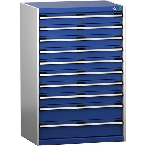 Kaappi 9 laatikolla SL-8616-9.2 raskaalle kuormalle – Bott