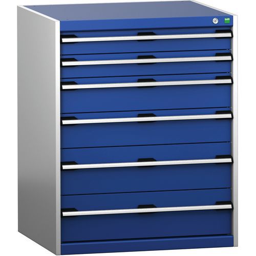 Kaappi laatikoilla SL-8710-6.2, 6 laatikkoa raskaalle kuormalle – Bott